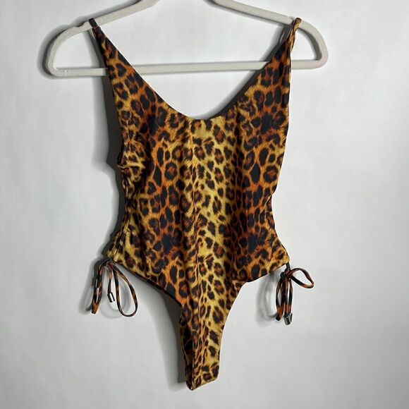 NEW Jours de Sable Sally leopard print one piece swimsuit - Picture 9 of 12